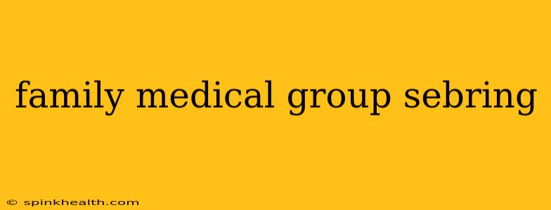 family medical group sebring