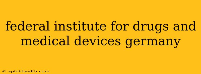 federal institute for drugs and medical devices germany