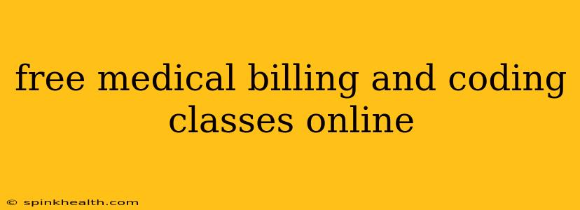 free medical billing and coding classes online