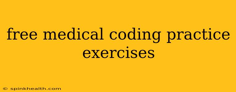 free medical coding practice exercises