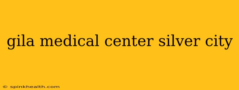 gila medical center silver city