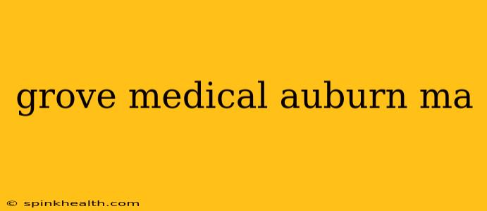 grove medical auburn ma