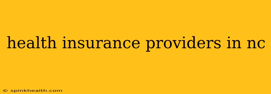 health insurance providers in nc