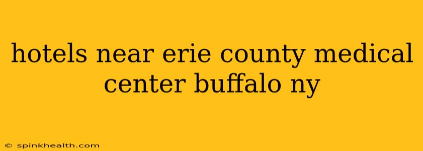 hotels near erie county medical center buffalo ny