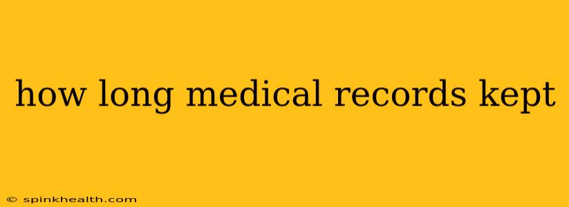 how long medical records kept