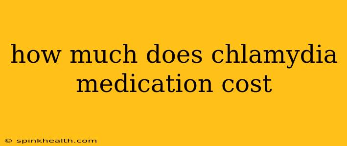 how much does chlamydia medication cost