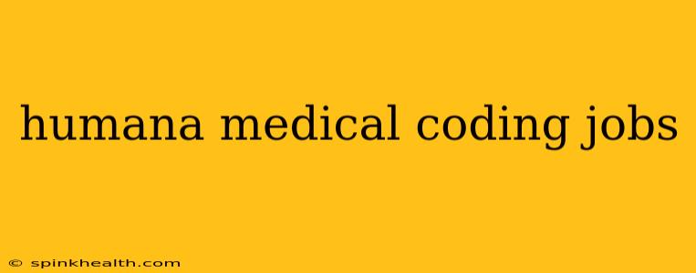 humana medical coding jobs