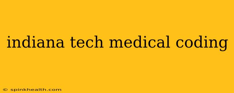 indiana tech medical coding