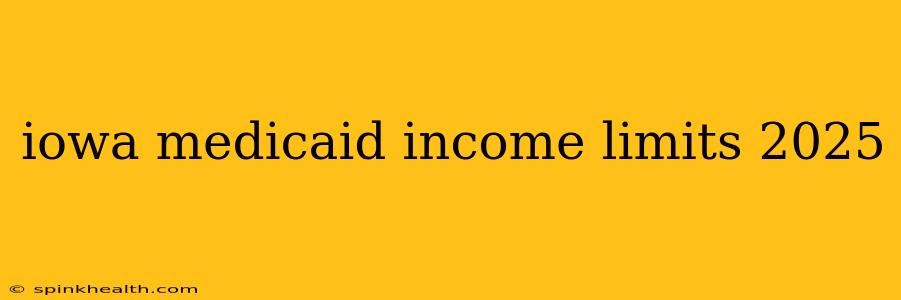 iowa medicaid income limits 2025