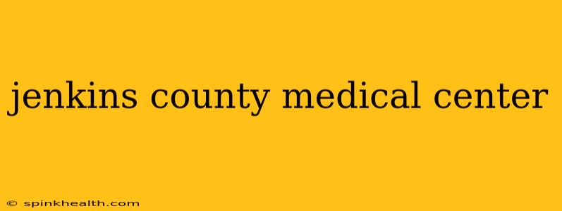 jenkins county medical center
