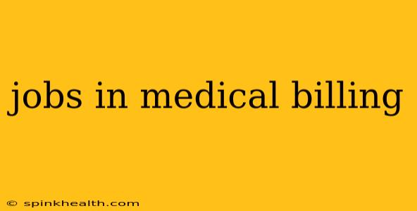 jobs in medical billing