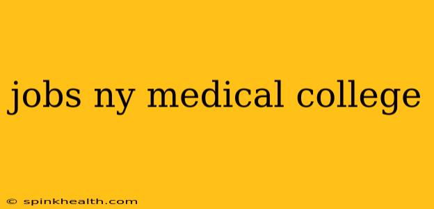 jobs ny medical college