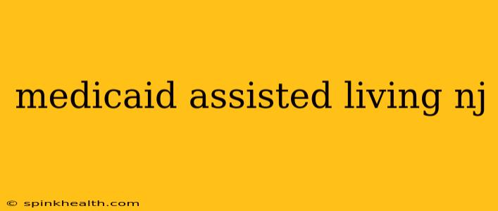 medicaid assisted living nj