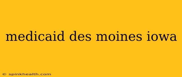 medicaid des moines iowa