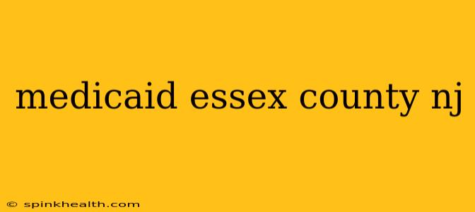 medicaid essex county nj