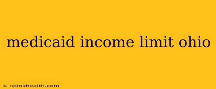 medicaid income limit ohio