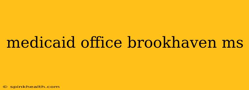 medicaid office brookhaven ms