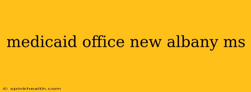 medicaid office new albany ms