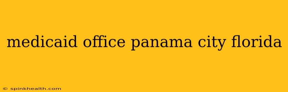 medicaid office panama city florida