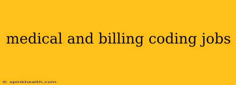 medical and billing coding jobs