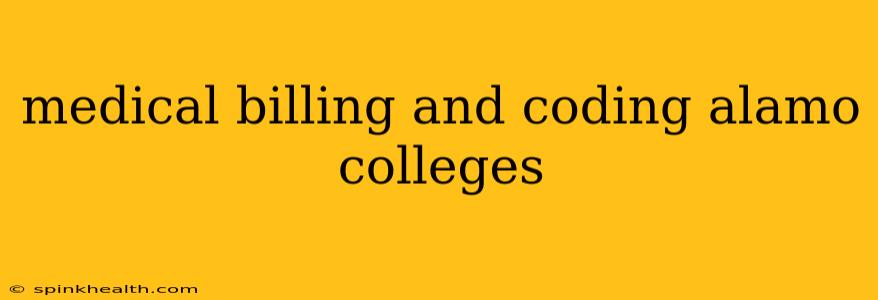 medical billing and coding alamo colleges