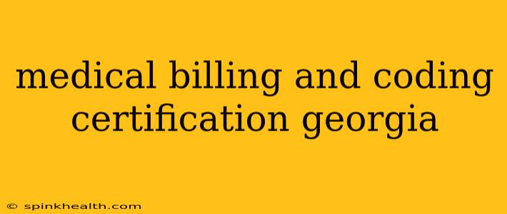 medical billing and coding certification georgia