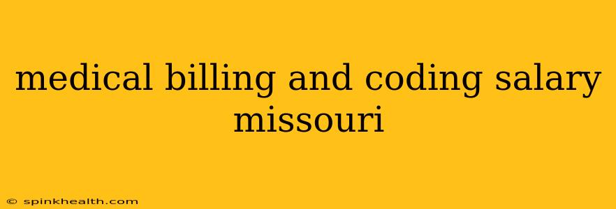 medical billing and coding salary missouri