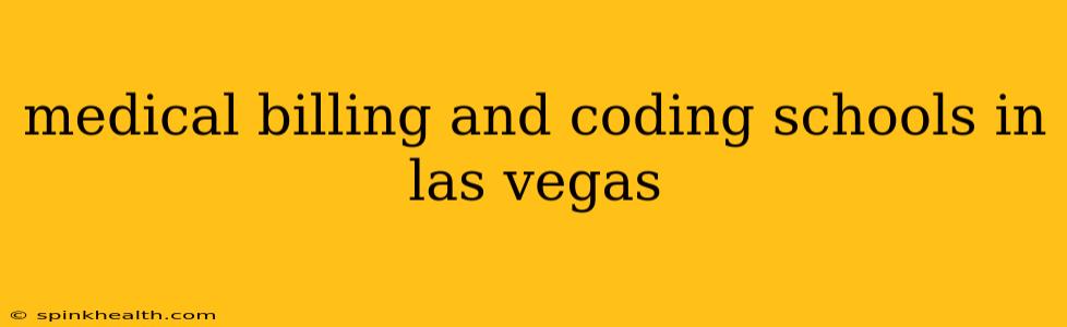 medical billing and coding schools in las vegas
