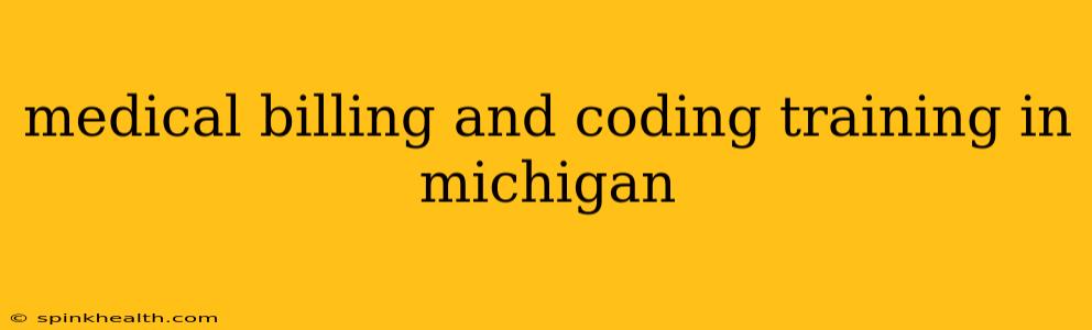 medical billing and coding training in michigan