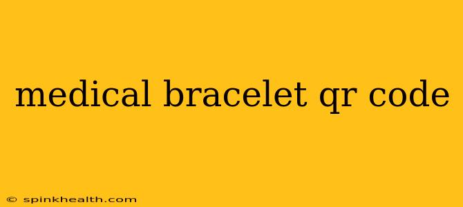 medical bracelet qr code