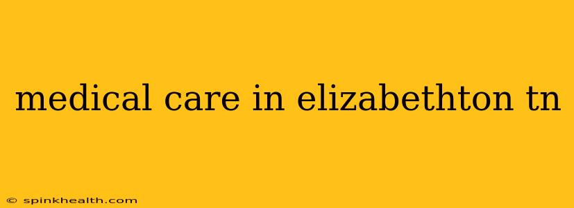medical care in elizabethton tn