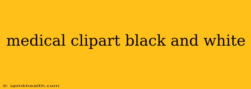 medical clipart black and white