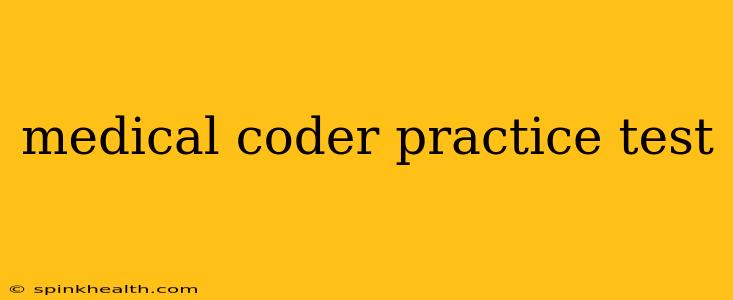 medical coder practice test