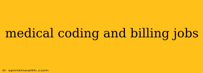 medical coding and billing jobs