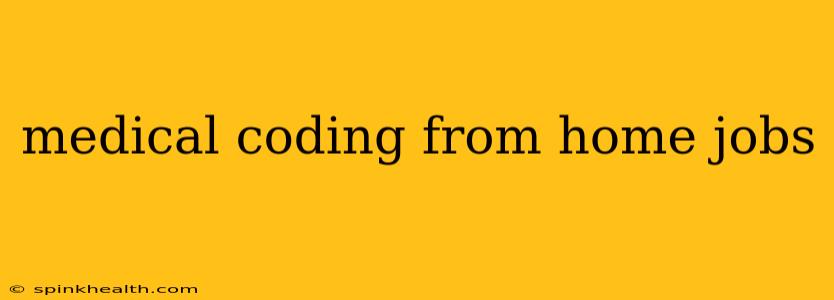 medical coding from home jobs
