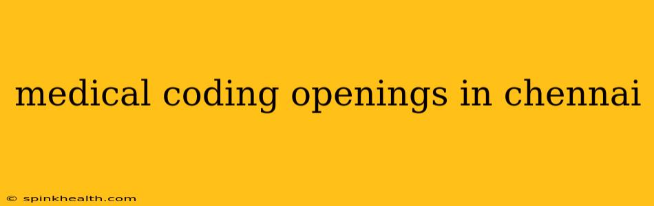 medical coding openings in chennai