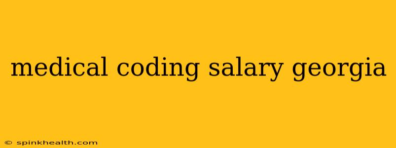 medical coding salary georgia