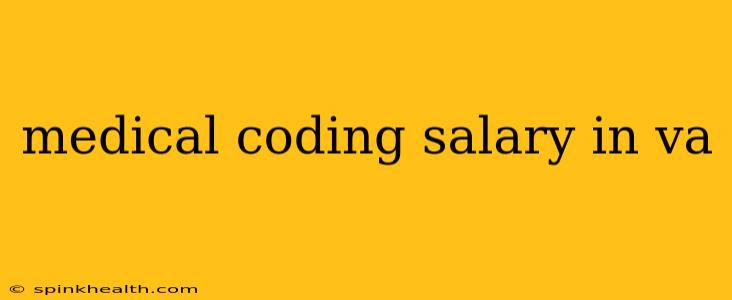 medical coding salary in va