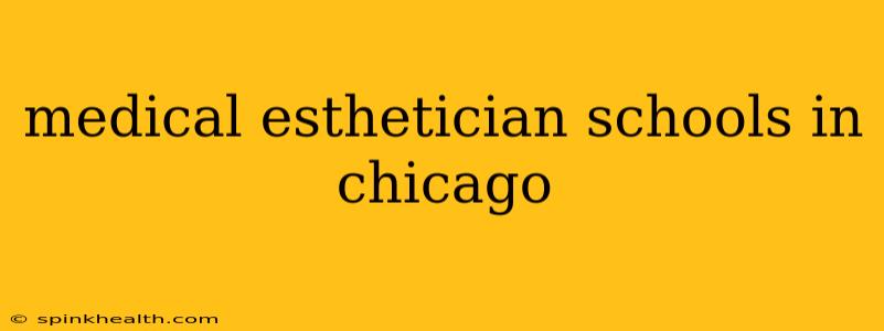 medical esthetician schools in chicago