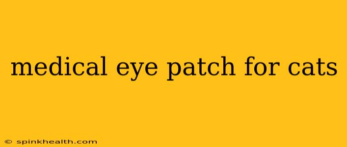 medical eye patch for cats