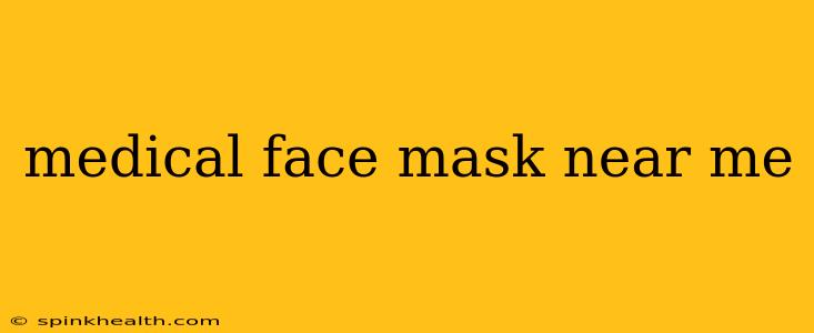 medical face mask near me