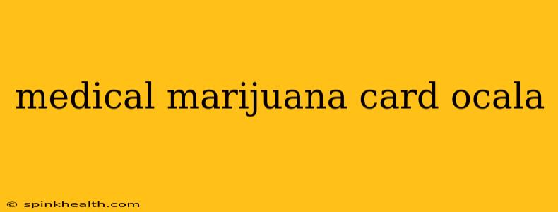 medical marijuana card ocala