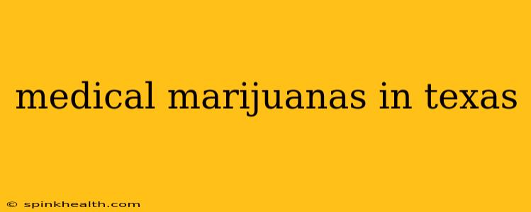 medical marijuanas in texas