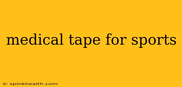 medical tape for sports