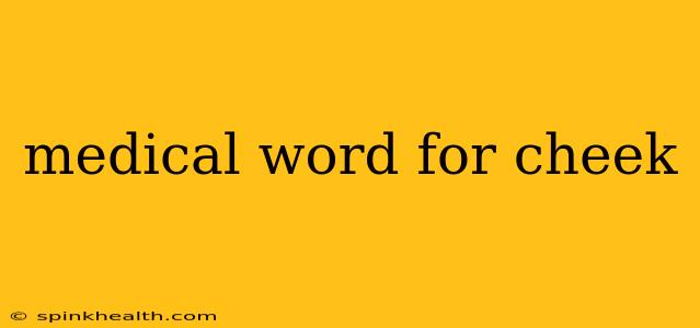 medical word for cheek