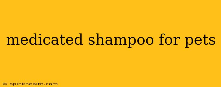 medicated shampoo for pets