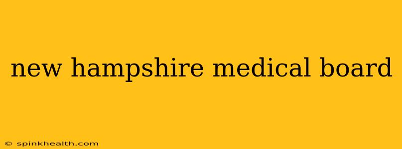 new hampshire medical board