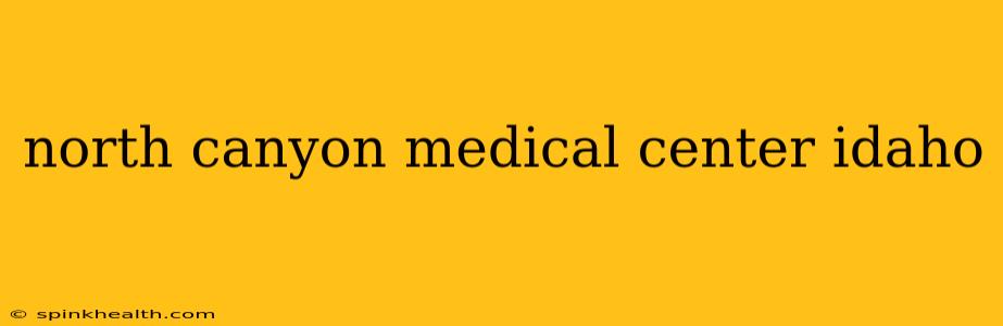 north canyon medical center idaho