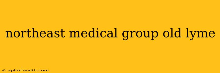 northeast medical group old lyme