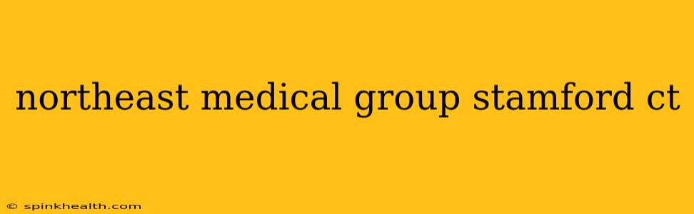 northeast medical group stamford ct